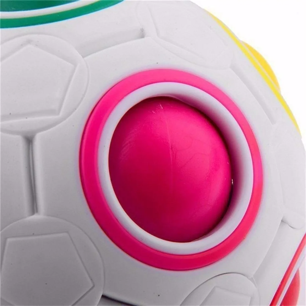 

1 PCS New Rainbow Magic Ball Plastic Cube Twist Puzzle For Teenagers Intelligence Toy Children Game Gift