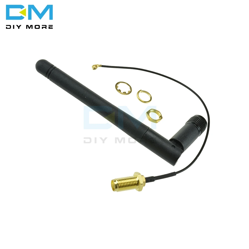11 см 2 4 г Беспроводной антенна SMA палка 2dB 2.5dB усиления для NRF24L01 PA CC2500 модуль 20 IPX