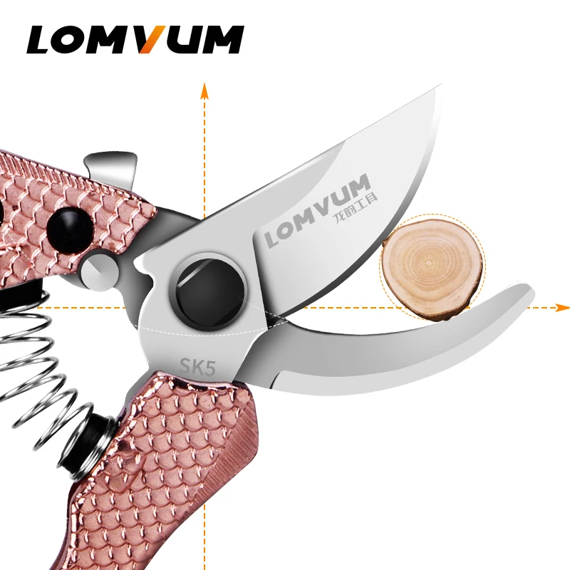 Садовые ножницы LOMVUM инструмент для прививки фруктов дерева обрезки бонсай
