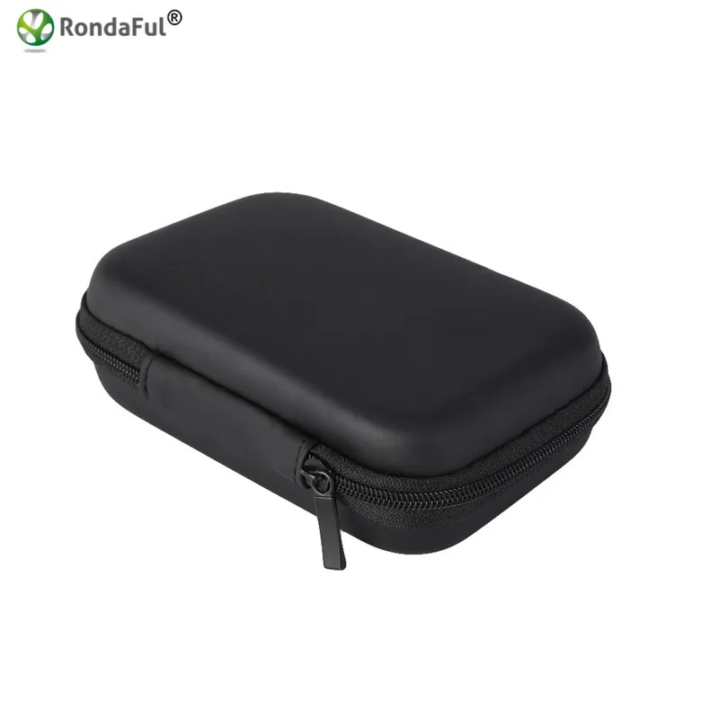 ПУ Bluetooth наушники чехол жесткий сумка для хранения SD карты держать Подвески