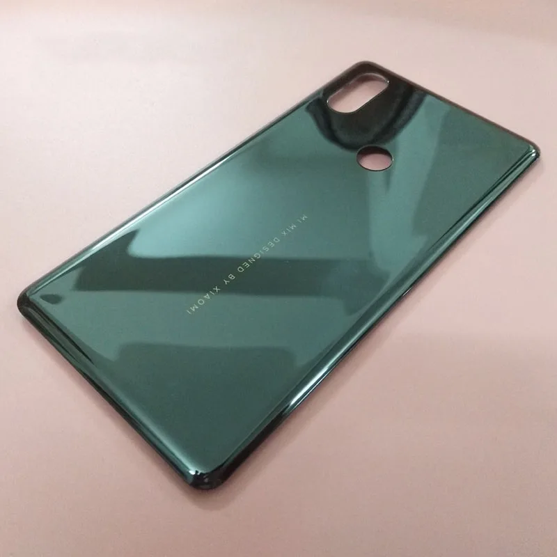 Новая стеклянная Задняя крышка батареи корпус двери для xiaomi mi Mix 2 s Mix2s замена