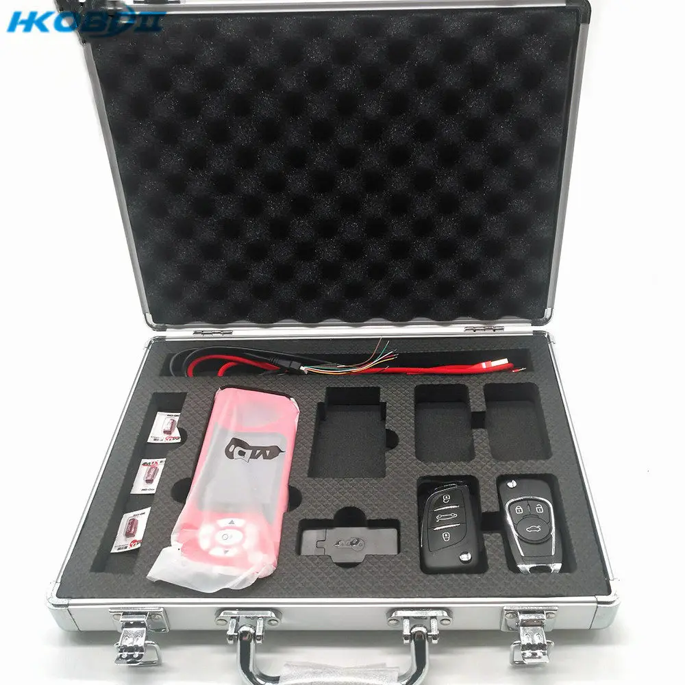 Standard Package HKOBDII JMD Handy Baby2 Handy Baby II автоматический ключ инструмент чипы программист Handy Baby2 португальский язык с G 96 бит 48 функция - Цвет: Standard Package