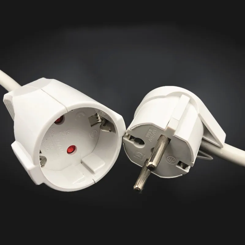 Удлинитель питания IEC320 16A 0 5 В 250 м штекер гнездо 1 квадратов|power cord|iec320 cableeu power plug