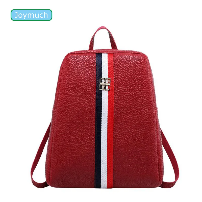 2019 новый корейский модный рюкзак цветные полоски дикий мини свежий и простой