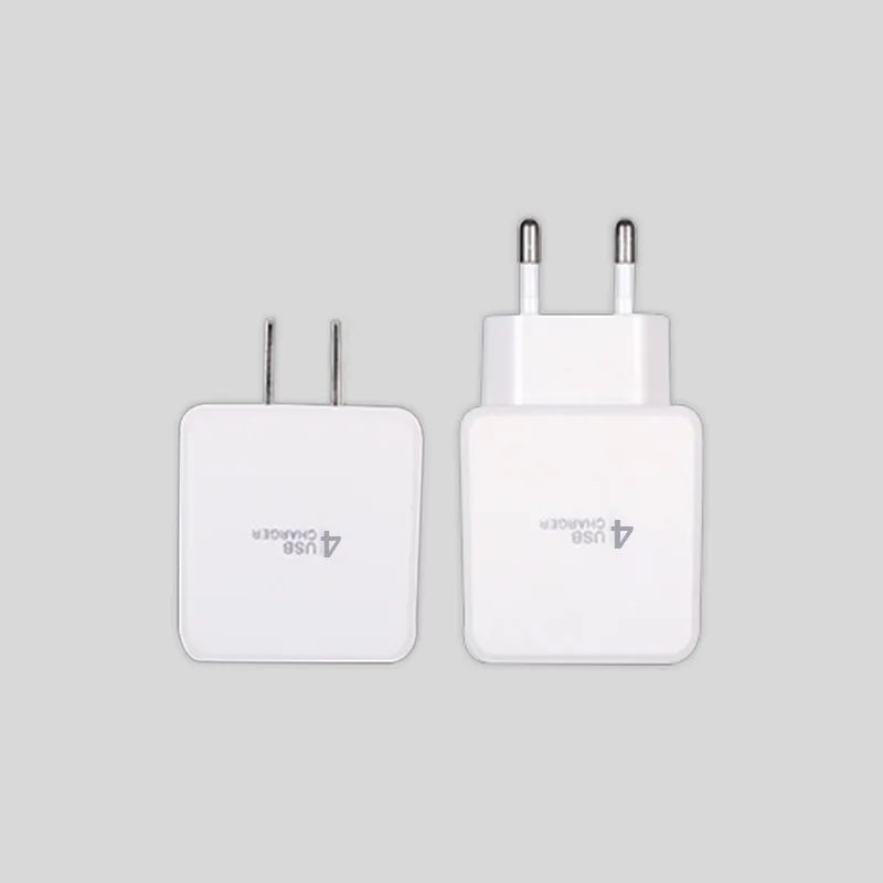 Мульти-порт 4USB для путешествий походная Зарядка телефона 4.1A Быстрая зарядка