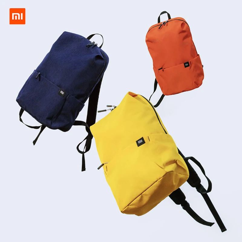 Оригинальная маленькая цветная сумка Xiaomi Mi вместительная с защитой от воды много