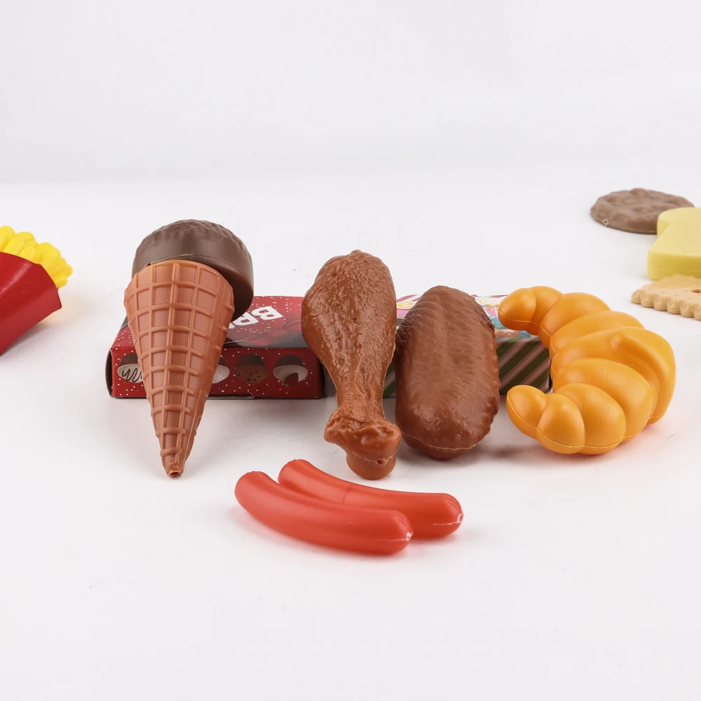 Новый 24 шт. Набор для игры в вкусные лакомства игрушки ролевых игр развивающий