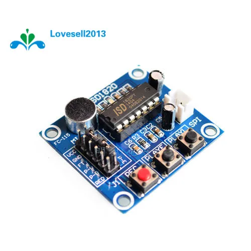 Модуль воспроизведения звуковой записи ISD1820 1 шт. + микрофон|microphone microphone|microphone