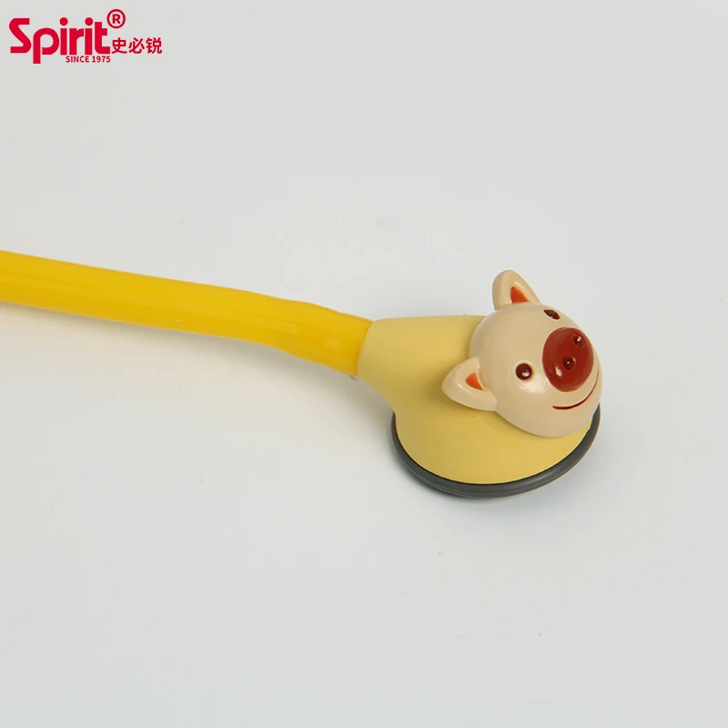 Spirit 5 цветов 3D анимированные животные милый детский стетоскоп сменный одна