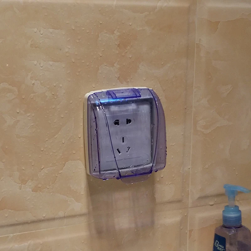 2 шт. водонепроницаемые Настенные переключатели и розетки для ванной |