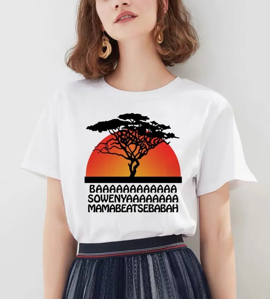 Hakuna Matata рубашка Женская Harajuku Ullzang винтажная кавайная футболка Femme Homme летняя футболка Модный Топ Футболка женская футболка - Цвет: 11