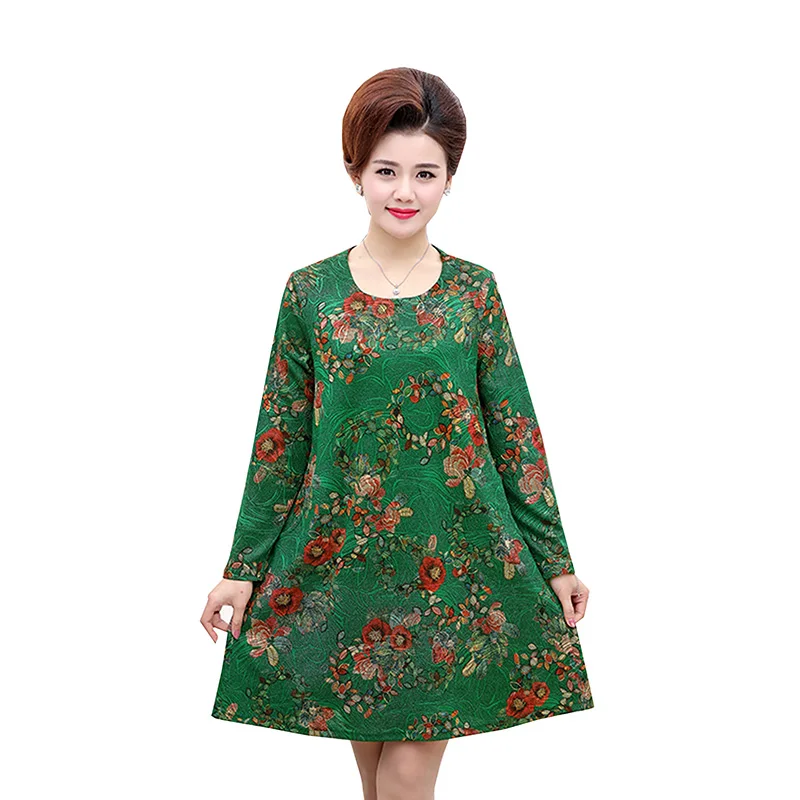 Платья с длинным рукавом платье-накидка весна-осень 2019 короткое платье принтом и