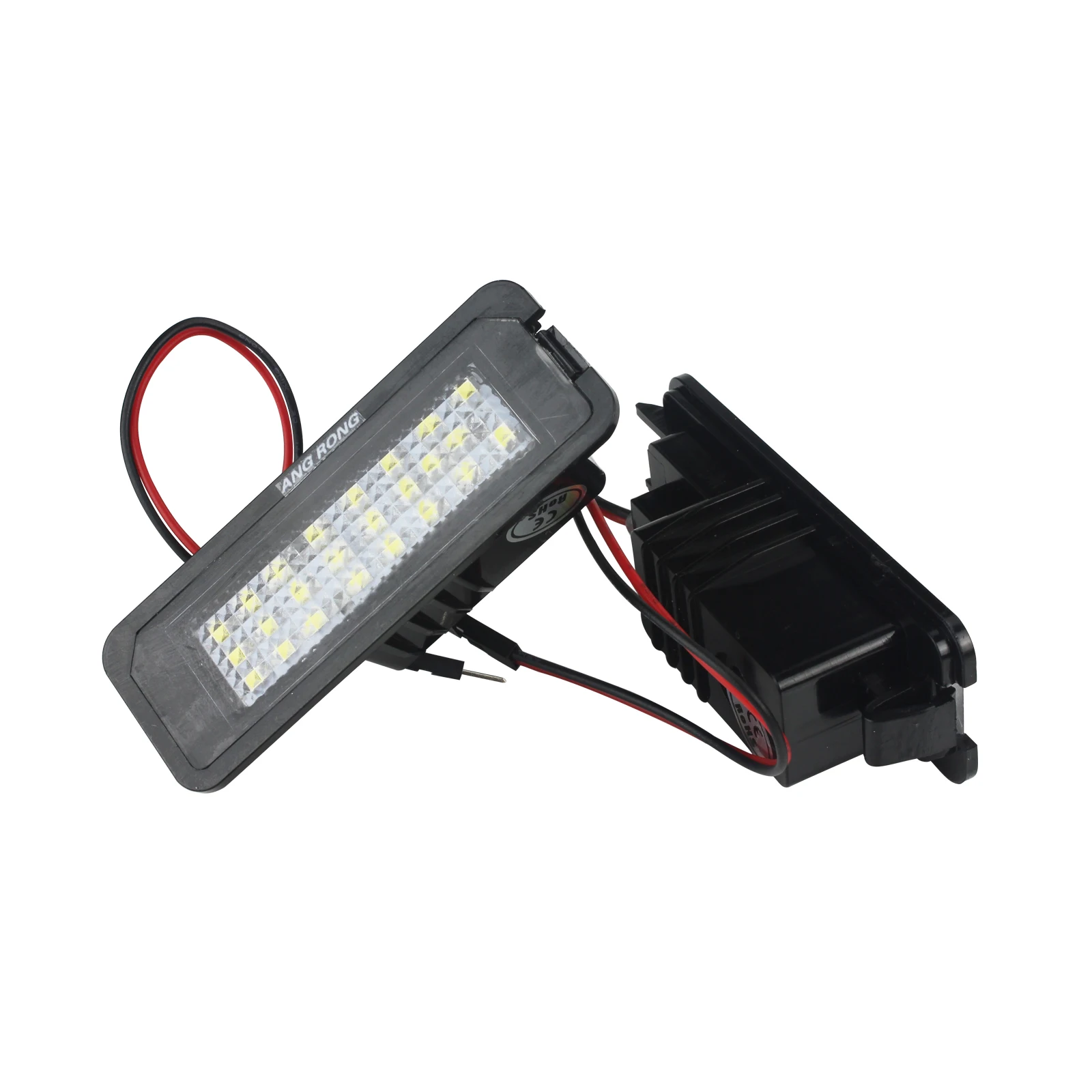 ANGRONG 2 шт. 24SMD Canbus светодиодный светильник Ной знак свет без ошибок для VW Passat Polo