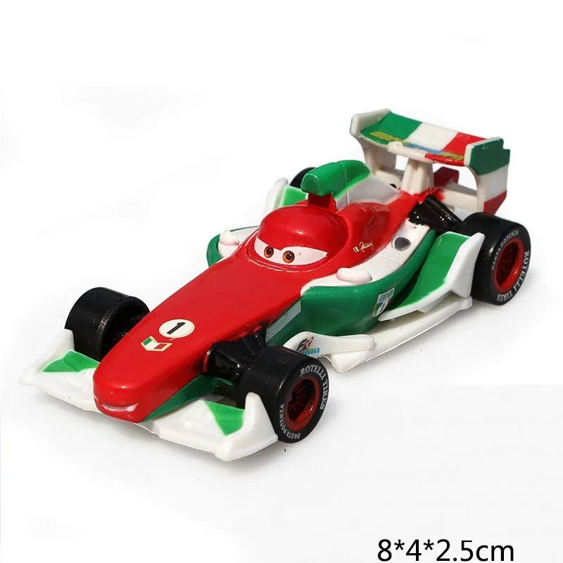 Disney Pixar Cars 2 3 Lightning McQueen Mater Huston Jackson Storm Ramirez 1:55 литье под давлением из