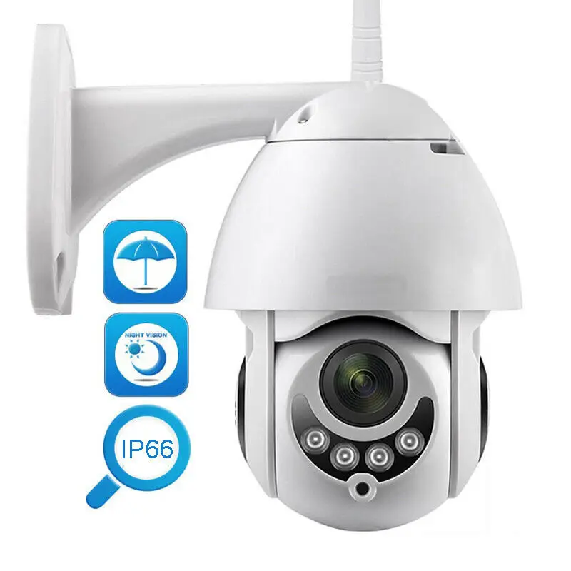 камера видеонаблюдения WI FI Камера наружная наблюдения с датчиком PTZ IP H.265 + 1080 p