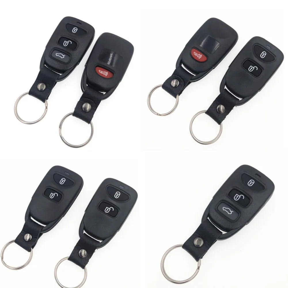 Сменный Корпус ключа на 2 3 4 кнопки для Hyundai Elantra Santa Fe Eagle Terracan KIA Sorento Forte Cerato чехол с