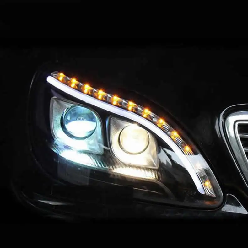 Стайлинг автомобиля для B-enz S280 S320 S500 S600 фары 1998-2005 W220 светодиодный ная фара DRL HID