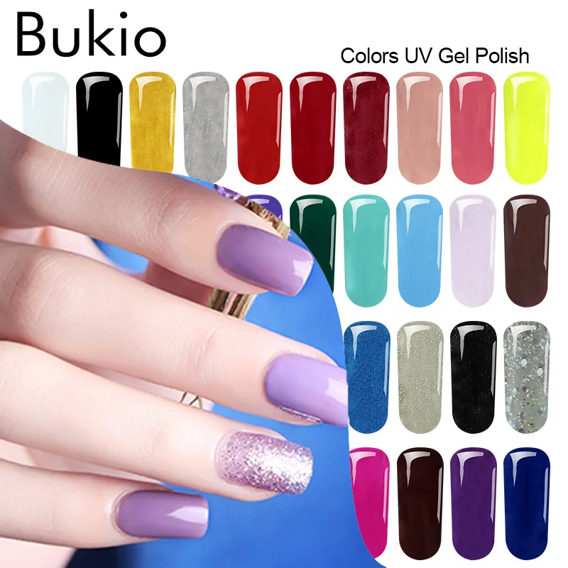 Bukio краска для рисования на гель лак ногтей Professional 28 цветов товары продукты Лаки
