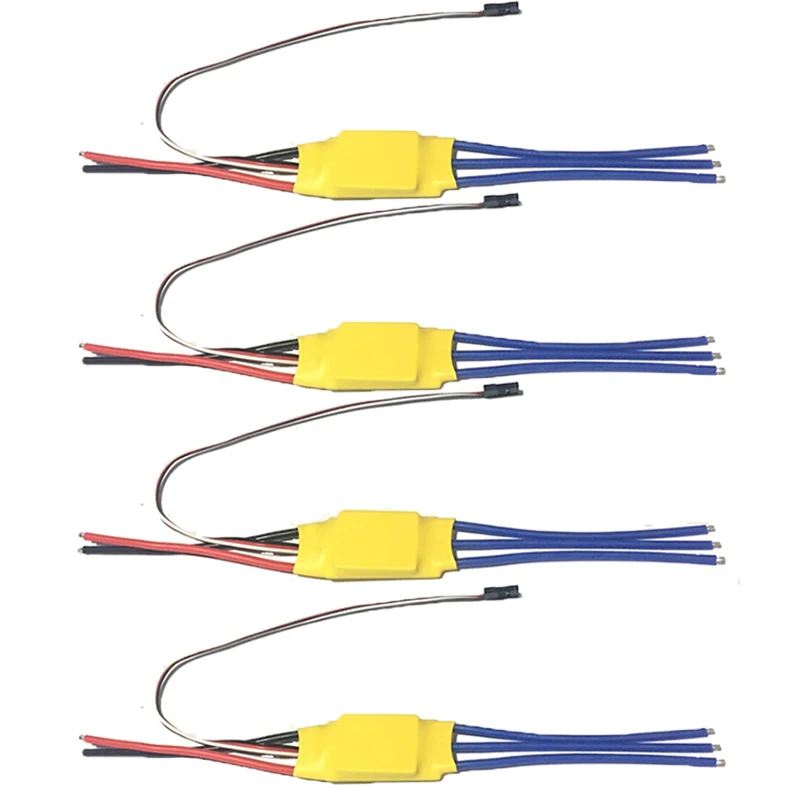 4 шт. Самолет RC BEC 30A ESC бесщеточный двигатель электронный контроллер скорости Levert
