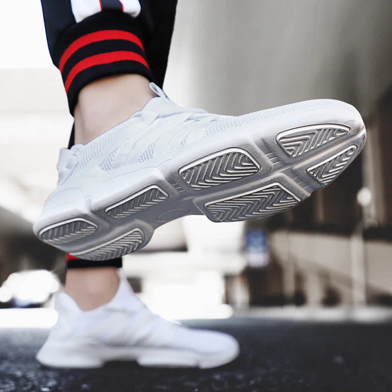 2019 новая дышащая удобная повседневная обувь для мужчин модная мужская на