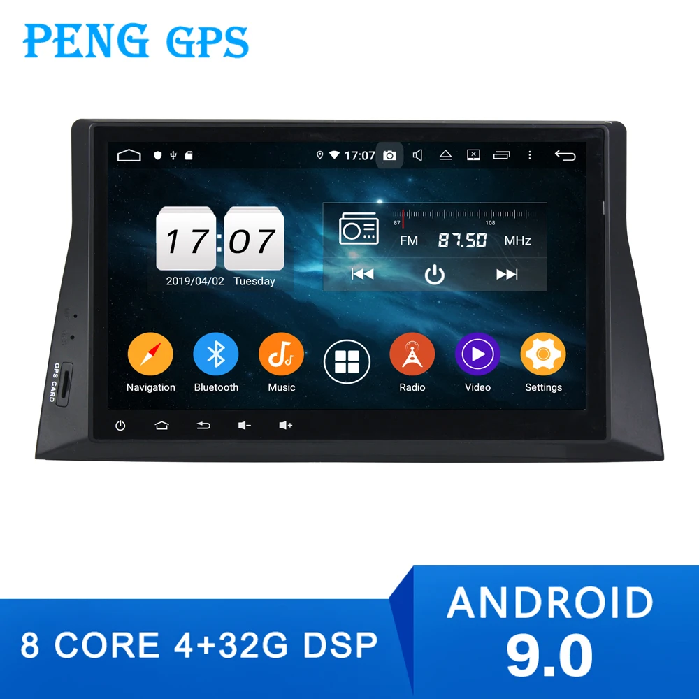 Автомобильная Мультимедийная система на Android 10 1 без DVD-проигрывателя с GPS 9 0 дюйма