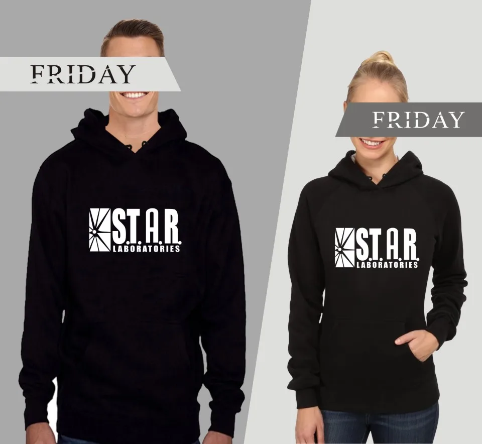 LUCKYFRIDAYF,, STARLABS, унисекс, Супермен, серия, с капюшоном, Зимние толстовки, Женский комплект, модный, осенний, толстовка, крутая, повседневная одежда