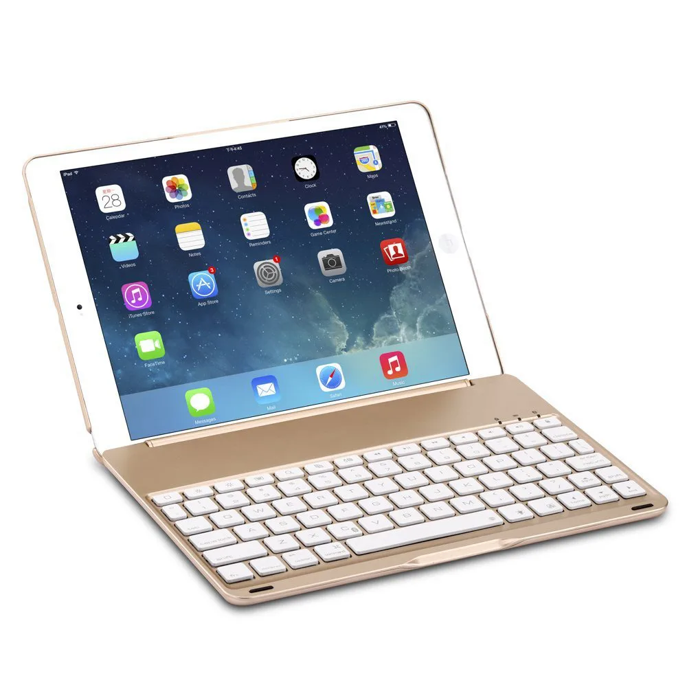 Для нового iPad 9 7 2017 2 в 1 тонкий цветов Светодиодная подсветка раскладушка умная