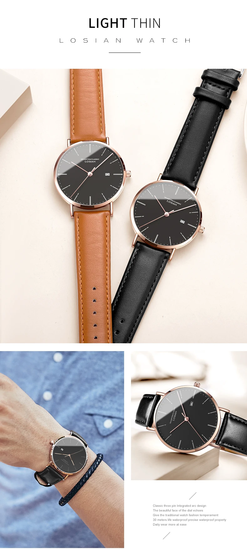Relogios masculinos montre homme relog hombre marque de Lux day orologio uomo lusso, мужские часы, роскошные повседневные часы из нержавеющей стали