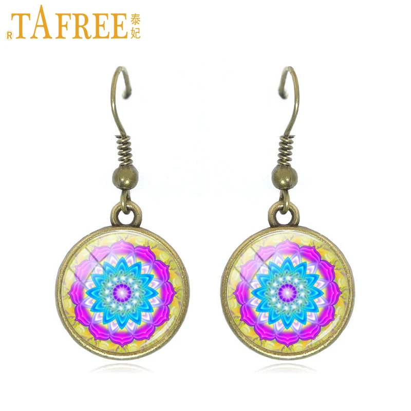 TAFREE состоящее из изысканных цветочки с каплевидной жемчужиной геометрический