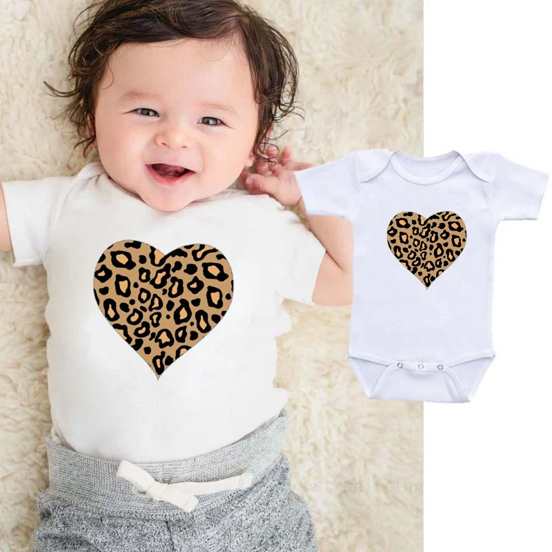 Детское хлопковое боди с коротким рукавом и принтом|Боди для малышек| |