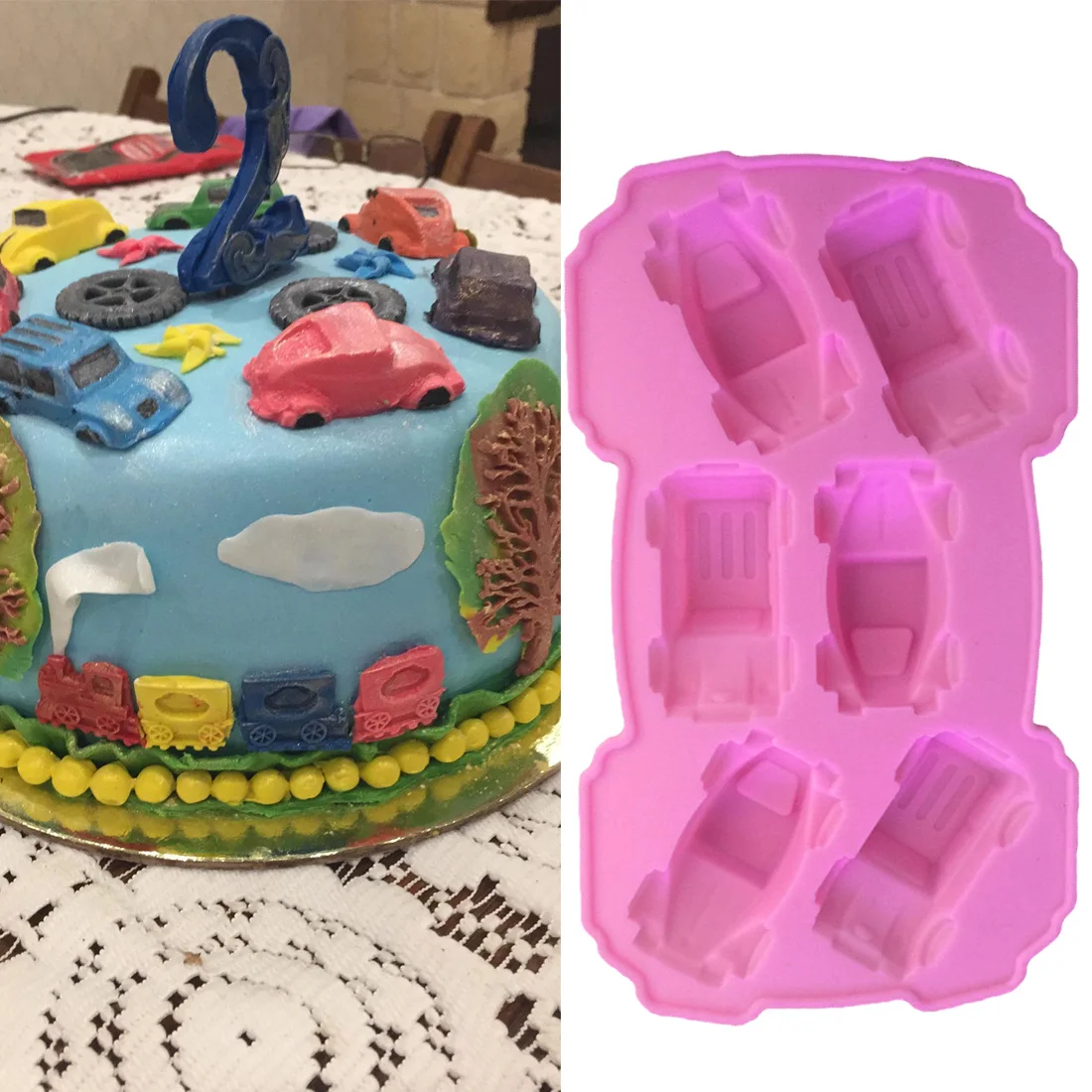 DIY желе конфеты шоколадная сковорода мыло украшения формы для выпечки пищевого