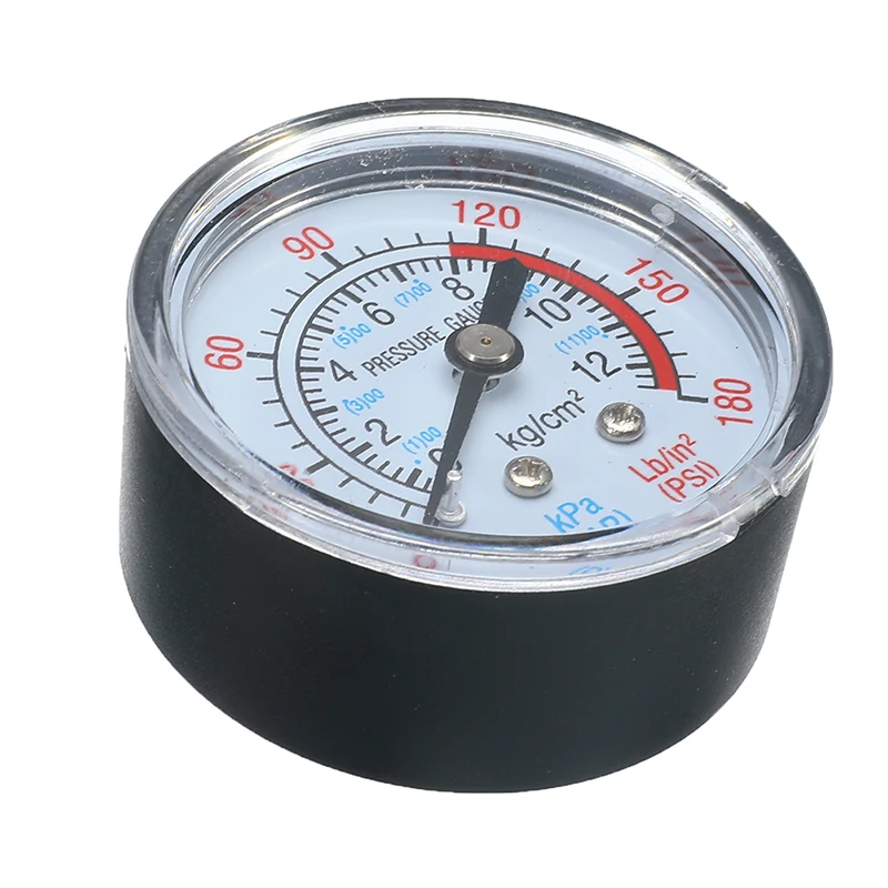 Барный манометр 13 мм 1/4 BSP резьба 0-180 PSI 0-12 Манометр двойная шкала для воздушного
