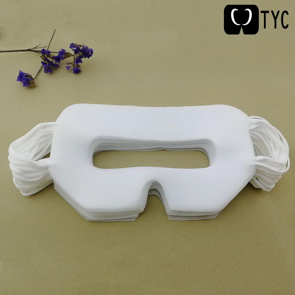 100 шт. универсальная VR Накладка для Vive/PS VR/Gear Oculus Rift маска глаз одноразовая лица