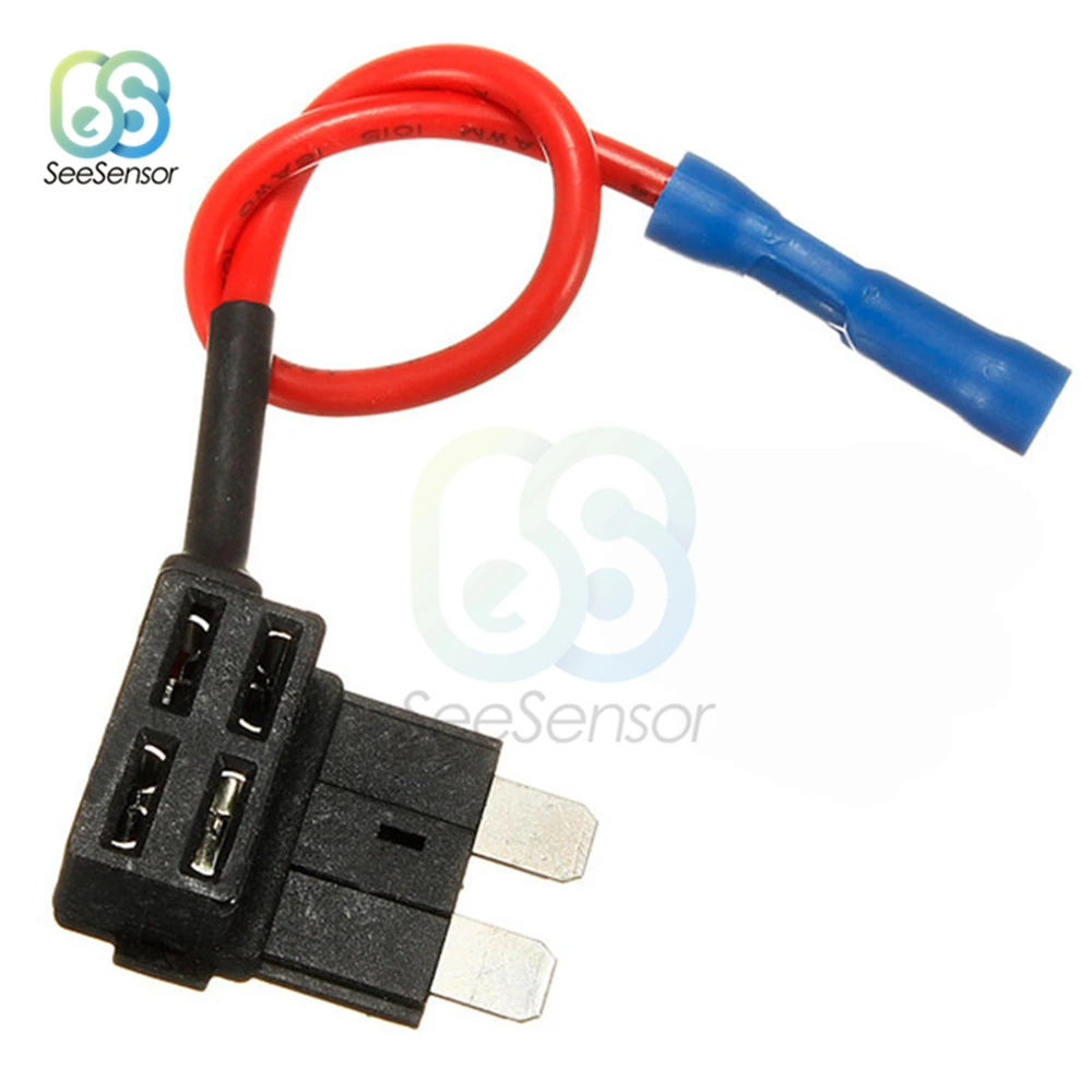 Патрон предохранителя 12 В переходник с дополнительным контуром микро мини