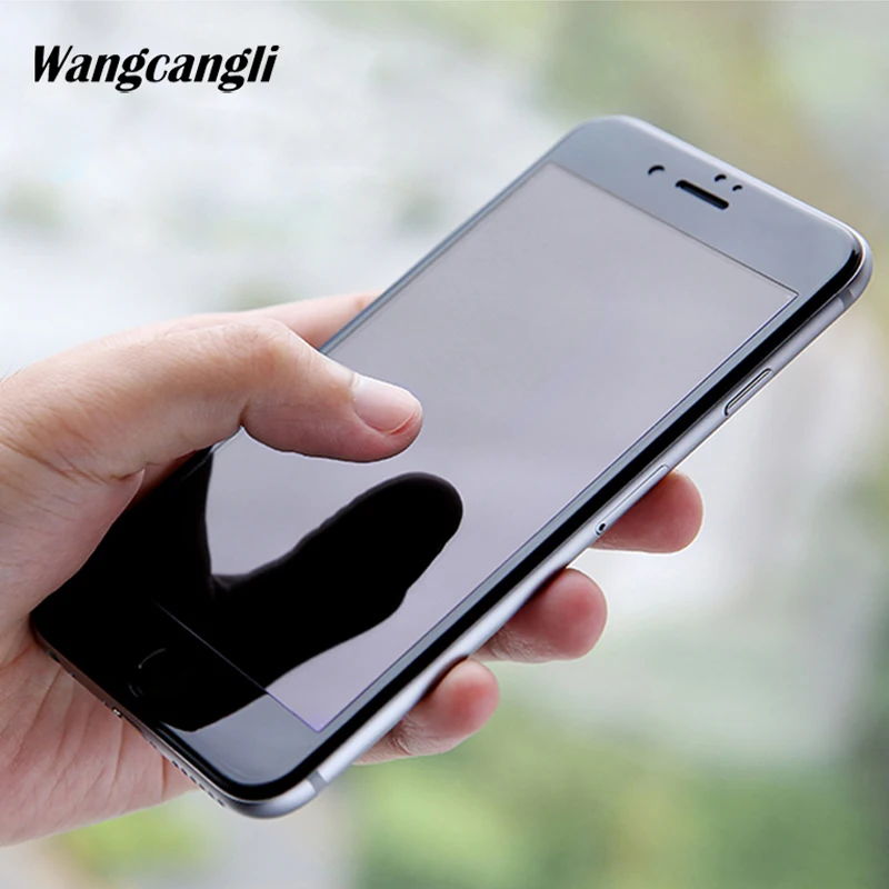 4D Защитное стекло для iphone 7 полный экран покрытие жесткий край протектор