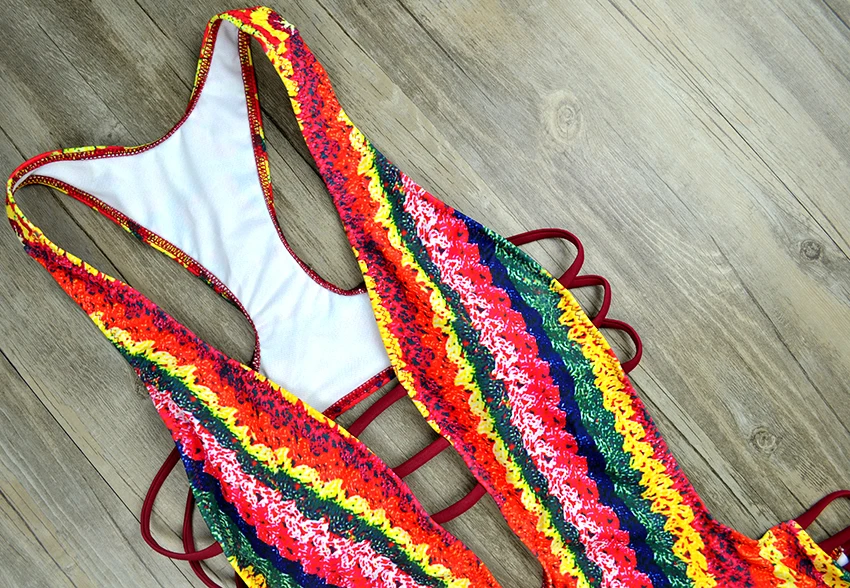 Sexy сексуальный трикини Цельный купальник женские купальные костюмы купальник-монокини с открытой спиной Большие размеры купальный костюм
