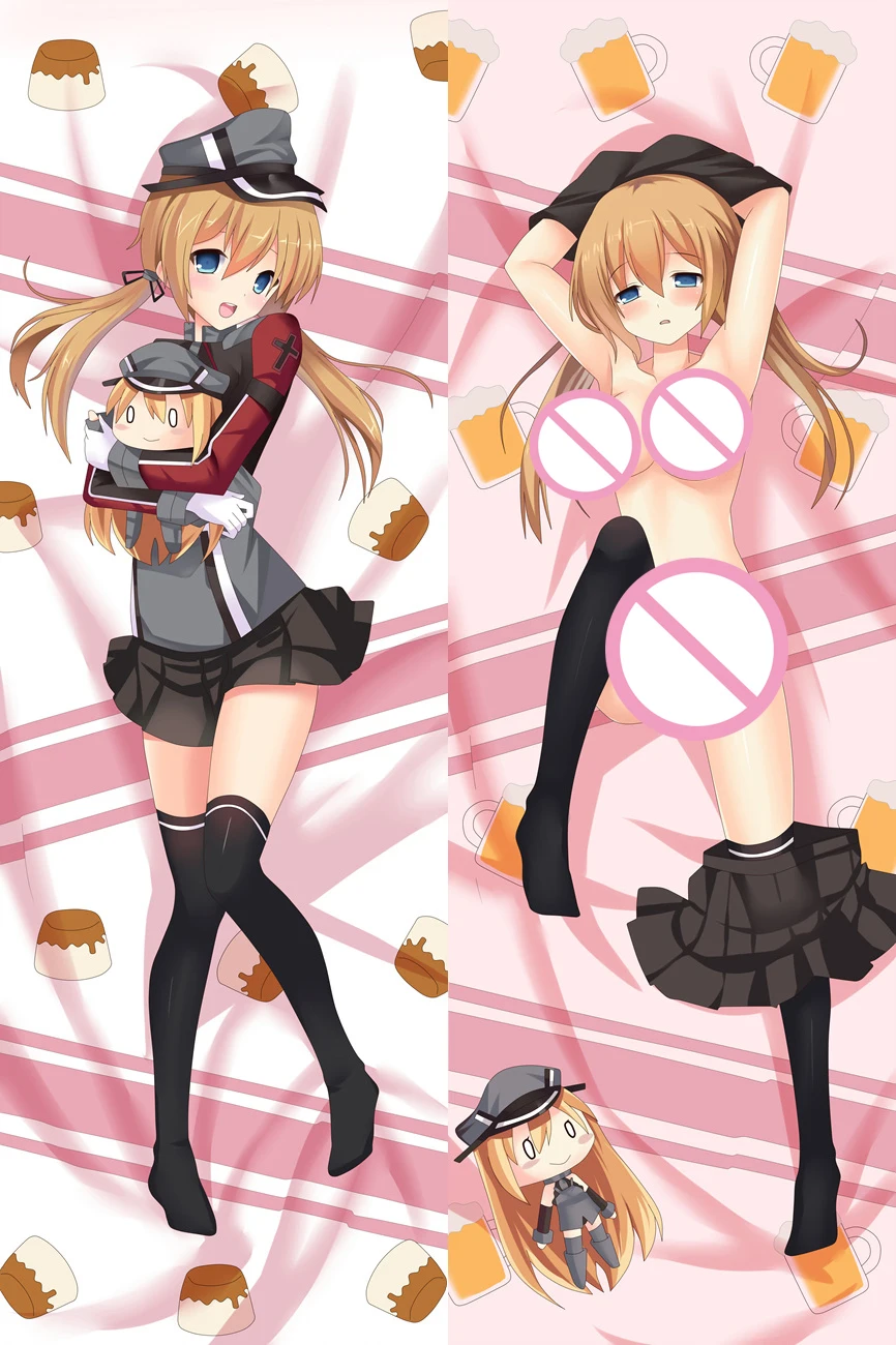 

November update Japanese Anime Kantai Collection KanColle Bismarck hugging Body pillowcase Dakimakura body pillow cover case
