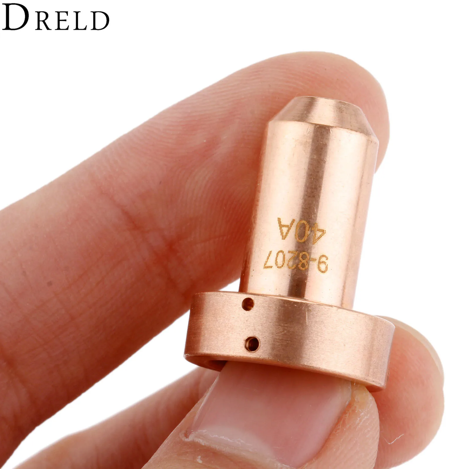 DRELD 5 шт. плазмы сопла Совет 9-8207 для SL60 SL100 плазменный резак факел расходные материалы аксессуары 40A Сварка, пайка поставки