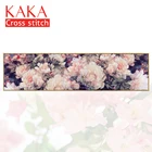 Наборы для вышивки крестом, наборы для вышивки с печатным рисунком, 11CT-5D холст для домашнего декора, картина с цветами CKF0058