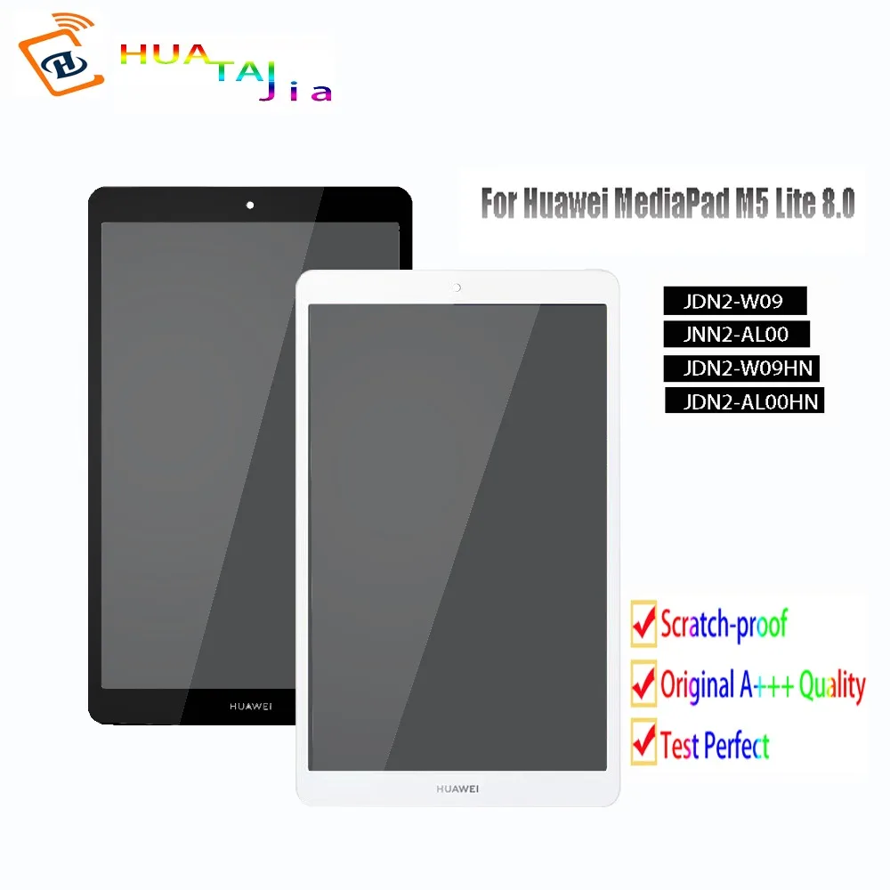 8,0 дюймов для huawei Mediapad M5 Lite 8 JDN2-W09 JDN2-AL00 JDN2-L09 ЖК-дисплей Дисплей кодирующий преобразователь сенсорного экрана в сборе