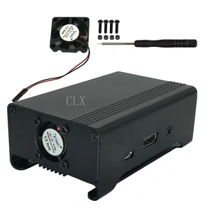 Raspberry Pi 3 поколения, металлический корпус, корпус из алюминиевого сплава, теплозащитный корпус с охлаждающим вентилятором