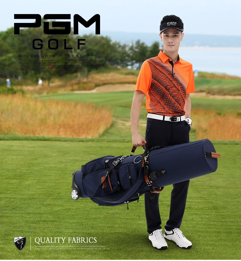 

High quality!PGM Golf Sport Package Standard Caddy Men Golf Cart Bag Professional Ball Staff Bag Cover