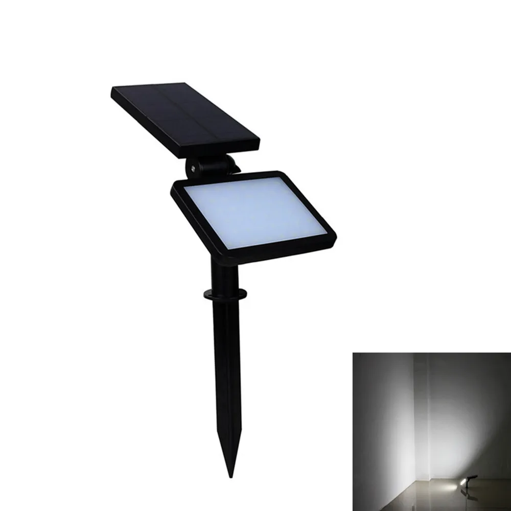 48LED Солнечный газон свет сад солнечная энергия Открытый настенный светильник