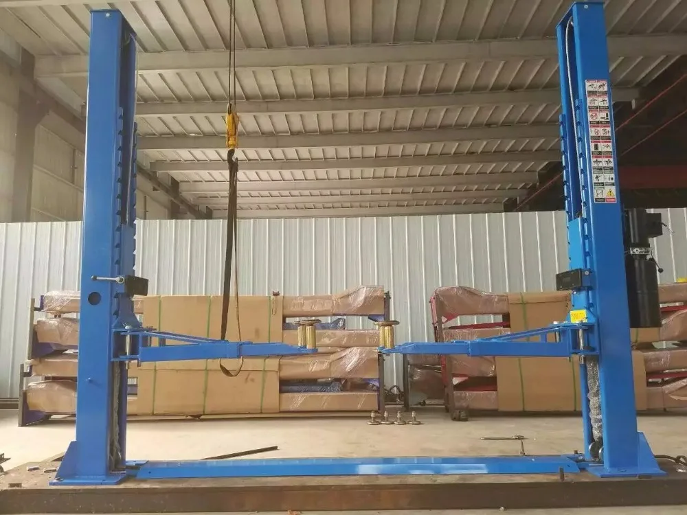 Два поста подъемник автомобиля подъема ремонт платформы с двойной зубчатая