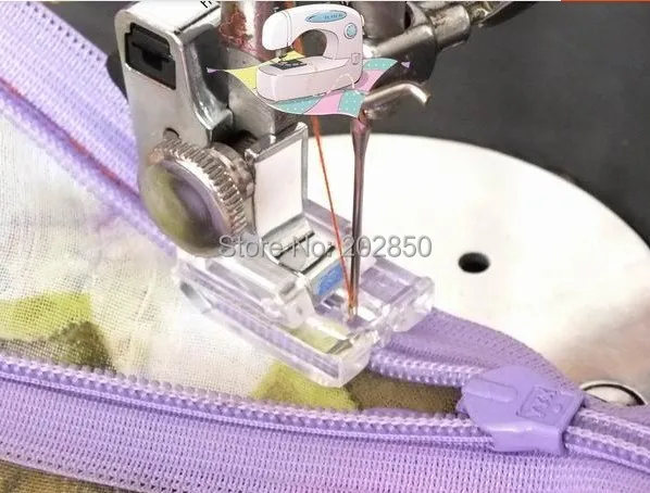 Old Sewing Machine Parts Invisible Zipper Plastic Presser Foot and Low Metal Shank Set Great Quality For Singer Butterfly Bee... | Дом и сад