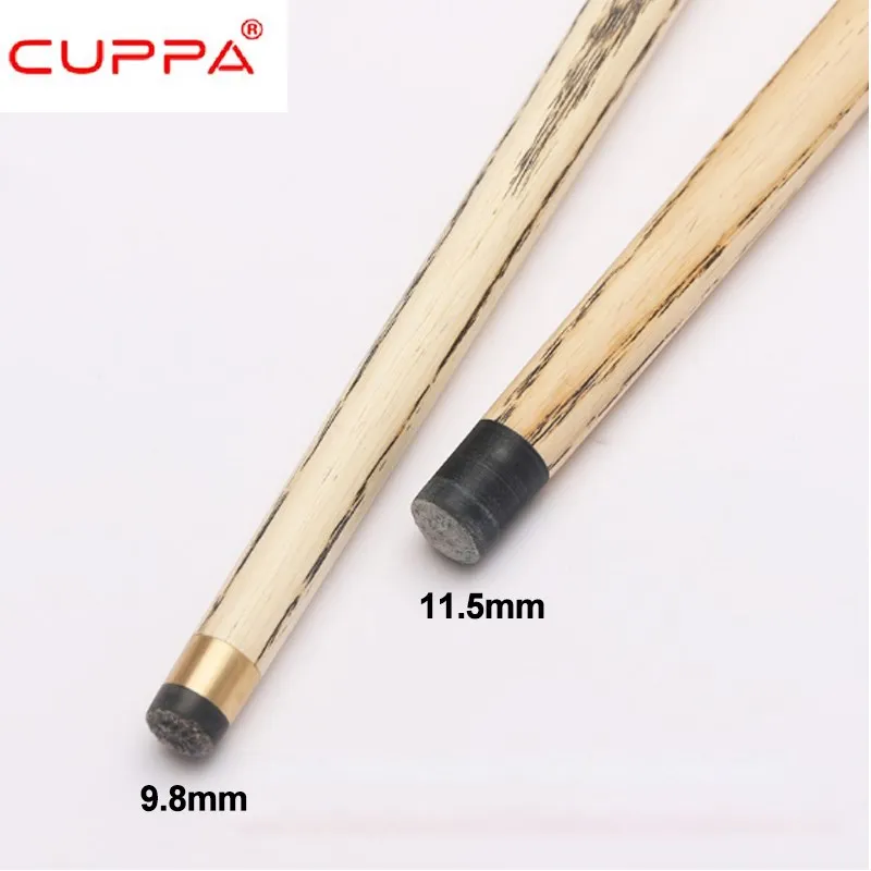 CUPPa 2020 Новое поступление Cuppa HY 3/4 Snooker бильярдный Стик 9 8 мм/11 5 мм наконечник с