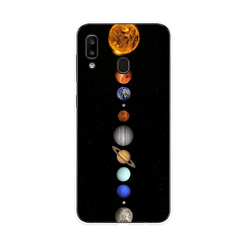 Чехол для телефона Samsung Galaxy A10 A20 A20e A30 A40 A50 A60 A70 A80 A90 чехол Вселенная Млечный путь M10
