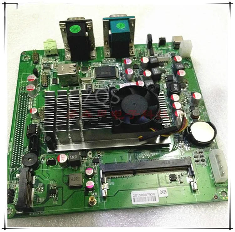 (Б/у) Материнская плата Mini Itx Atom D425/D525 промышленная компьютерная материнская с 12 В