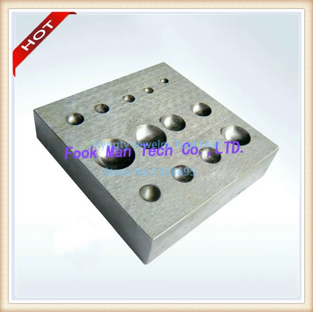 

Free Shipping Wholesale Jewelry Making Tools Jewelers Tools Flat Dapping Block