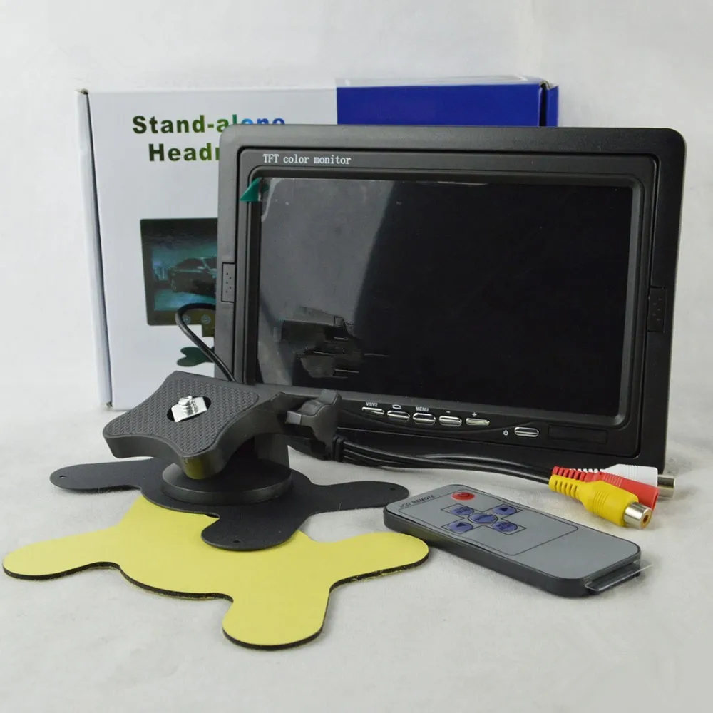 SHRXY мини дверной глазок видео 7 дюймов LCD TFT HD цифровой BNC монитор камеры